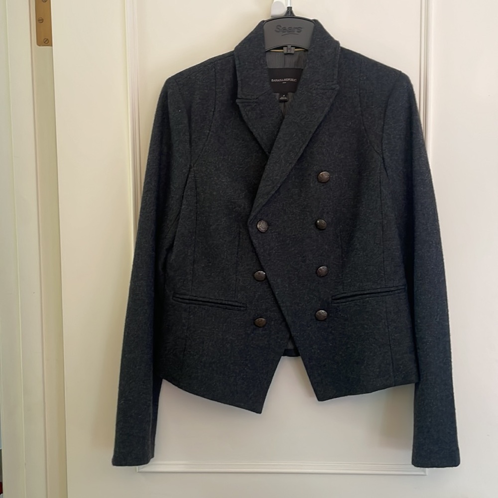Banana Republic Grey Blazer